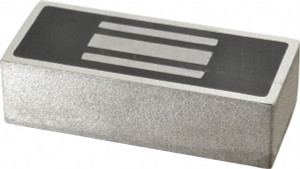 Mag-Mate 4-1/2" Long x 1.88" Wide x 1-1/4" High, 3 Poles, Rectangular Neodymium Rare Earth Holding Magnet 170 Lb Average & 340 Lb Max Pull Force AC2204R - 01862945