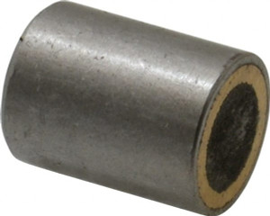 Mag-Mate 8-32 Thread, 3/8" Diam, 1/2" High, 3 Lb Average Pull Force, Neodymium Rare Earth Pot Magnet 0.15" Deep Tapped Hole, Steel Pot, Uninsulated R375 - 01862952