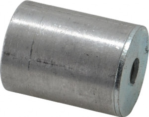 Mag-Mate 1/4-2 Thread, 1" Diam, 1-5/16" High, 43 Lb Average Pull Force, Neodymium Rare Earth Pot Magnet 5/16" Tapped Hole Depth, Aluminum Insulated NT1000 - 64826464