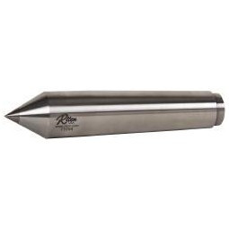 Riten 1.748" Head Diam, Carbide-Tipped Steel Standard Point Half Dead Center 5MT Morse Taper, 1.748" Point Diam, 8-1/2" OAL 71054 - 00093559