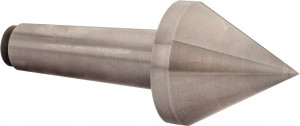 Riten 3-1/2" Head Diam, Hardened Tool Steel Pipe Nose Point Solid Dead Center 5MT Morse Taper, 3-1/2" Point Diam, 3.017" Point Length, 4.03" OAL 66105 - 99402398