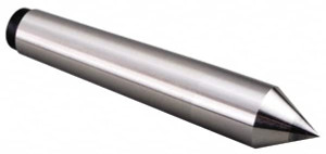Value Collection 0.8661" Head Diam, Carbon Steel Standard Point Solid Dead Center 3MT Morse Taper, 0.8661" Point Diam, 5" OAL SC01816602 - 01816602