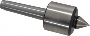 Royal MT2 Taper Shank, 1.68" Head Diam 4,120 Lb Capacity Live Center 5,000 Max RPM, 1.56" Head Length, 3/4" Point Diam, 7/8" Point Len, 390 Lb Max Workpc, 5-1/4" OAL, Standard Point 10852 - 08696965