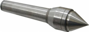 Value Collection MT2 Taper Shank, 1.09" Head Diam Live Center 0.945" Point Diam, 0.91" Point Len, 440 Lb Max Workpc, 4.73" OAL, Standard Point MT-2 - 00095323