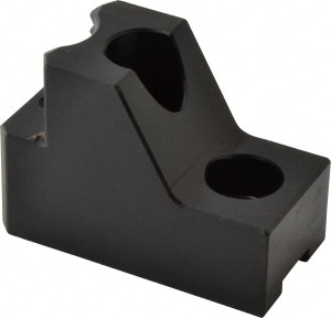 Schunk 10" Max Chuck Diam 1.5mm x 60° Serrated Hard Lathe Chuck Top Jaws Steel, 16mm Groove Width, 40mm OAW x 2-1/4" OAH 138119 - 03917119