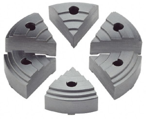 Value Collection 2.16" Chuck Capacity, JF Attachment, Round Soft Lathe Chuck Jaw 6 Jaws, Steel 193269.00 - 02104354