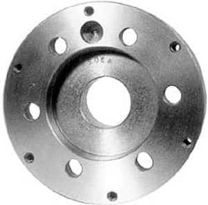 Buck Chuck Adapter Back Plate for 12" Diam Self Centering Lathe Chucks A1/A2-6 Mount, 3.276" Through Hole Diam, 7.874" OD, 1.378" Flange Height, Steel B12-A6 - 08536179 Buck Chuck Adapter Back Plate for 12" Diam Self Centering Lathe Chucks A1/A2-6 Mount, 3.276" Through Hole Diam, 7.874" OD, 1.378" Flange Height, Steel B12-A6 - 08536179