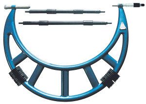 Precise 24-28" Interchangeable Anvil Outside Micrometer - 4200-0174