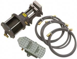 Heinrich 4" Jaw Width, 5" Jaw Opening Capacity, Horizontal Stationary Machine Vise Air Operation, 1 Station, 5-3/8" High x 1-5/16" Deep, 13/16" Jaw Height DA-4401-ASSEMBL - 09139247 Heinrich 4" Jaw Width, 5" Jaw Opening Capacity, Horizontal Stationary Machine Vise Air Operation, 1 Station, 5-3/8" High x 1-5/16" Deep, 13/16" Jaw Height DA-4401-ASSEMBL - 09139247