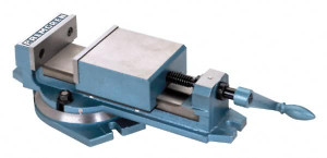 Palmgren 6" Jaw Width, 6" Jaw Opening Capacity, Horizontal Swivel Machine Vise Manual Operation, 1 Station, 20-1/8" Long x 2" Deep, 2-1/8" Jaw Height 9626603 - 67415422
