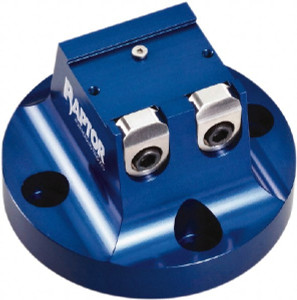 Raptor Workholding 3" High x 5" Wide Dovetail Vise 1-1/2" Jaw Opening Capacity, 1/8" High x 2.35" Wide Jaw, For 4 & 5 Axis Workholding Systems RWP-001 - 50817659