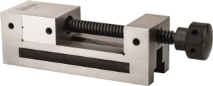 Gibraltar 2-1/2" Jaw Width, 3" Jaw Opening Capacity, 1-1/4" Jaw Height, Toolmakers Vise Flat Jaw, 0.0002" Parallelism, 0.0003" Squareness, 7.4" OAL x 2-1/2" OAH GB-VISE-004 - 42052746