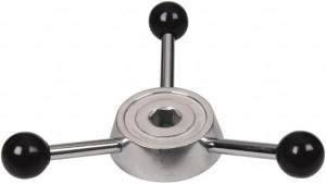 Gibraltar 1 Piece Vise Handle Aluminum, Steel, 3/4" Hex 111253 - 42052779