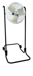 TPI 24" Blade, Corrosion Resistant Workstation Air Circulator, High Stand - F-24H-CR