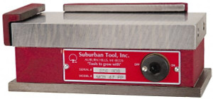 Suburban Fine Pole Rectangular Permanent Magnetic Block Chuck 7-1/2" Long x 4" Wide x 2-5/8" High, Ceramic MCB47FP - 08542177