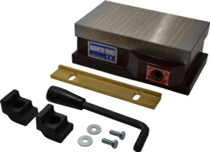 Value Collection Standard Pole Rectangular Permanent Magnetic Block Chuck 7" Long x 4" Wide x 2.874" High TGL-407 - 08540478