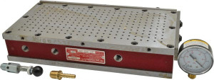 Suburban 12" Long x 6" Wide x 2-1/4" High, 1/2 Min Pump hp, S2 Sine Plate Compatibility, Vacuum Chuck Square & Parallel to within 0.0003, 1/4 NPT Connector VC612S2 - 08492126