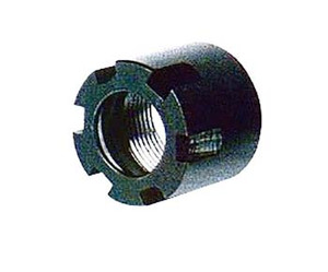 Precise ER-8 Mini Castle Collet Chuck Nut, Thread M10 X 0.75 - 3900-0671