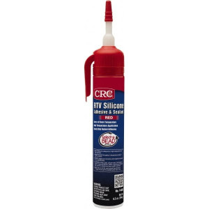 CRC 8 oz Tube Red RTV Silicone Gasket Sealant -80 to 500°F Operating Temp, 24 hr Full Cure Time 1004793 - 55309801