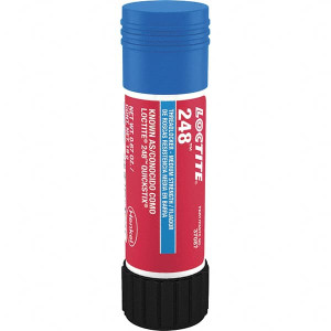 Loctite 19 g Stick, Blue, Medium Strength Semisolid Threadlocker Series 248, 24 hr Full Cure Time, Hand Tool, Heat Removal 462476 - 04944617