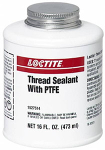 Loctite 16 Fluid Ounce Brush Top Can, White, Paste Chemical Pipe Thread Sealant Series 5113 1527514 - 45751203