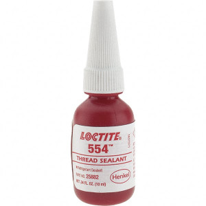 Loctite 10 mL, Red, Thread Sealant Series 554 231643 - 57056111