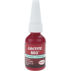 Loctite 10 mL Tube, Green, Liquid High Strength Retaining Compound Series 603 231097 - 99523557