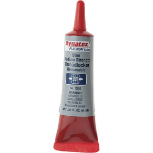 Made in USA 6 mL Tube, Blue, Medium Strength Liquid Threadlocker BD1510 - 61662359