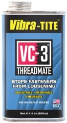 Vibra-Tite 8.5 oz Can, Red, Low Strength Threadlocker Series VC-3, 24 hr Full Cure Time, Hand Tool, Heat Removal 21325 - 00250126