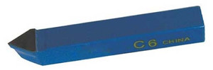 Precise 1/2" E-8 Style, C6 Carbide Tipped Single Point Brazed Tool Bit - 2008-1308