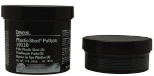 Devcon 25 Lb Pail Two Part Epoxy 45 min Working Time, Series Plastic Steel 10130 - 00260125
