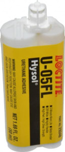 Loctite 50 mL Cartridge Two Part Urethane Adhesive 5 min Working Time, 3,110 psi Shear Strength, Series U-05FL 261797 - 00611863