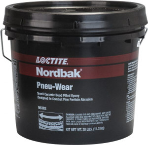 Loctite 25 Lb Pail Two Part Epoxy 30 min Working Time, 795 psi Shear Strength, Series Pneu-Wear 209676 - 43383330