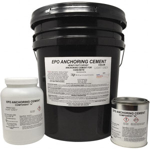 Made in USA 640 oz Pail Two Part Epoxy 1440 min Working Time, 15,000 psi Shear Strength EA45 - 01264274