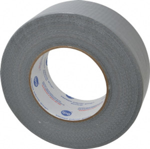Intertape 55m x 2" x 9 mil Silver Polyethylene Cloth Duct Tape Rubber Adhesive, 18 Lb Tensile Strength, 32 to 160°F, Series AC20 74977 - 77741775