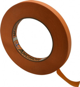 Intertape 1/2" Wide x 180 ft. Long x 7.1 mil Orange Paper Masking Tape Rubber Adhesive, 23 Lb/In Tensile Strength, Series Orange Mask ORANGE MASK.12 - 62473053