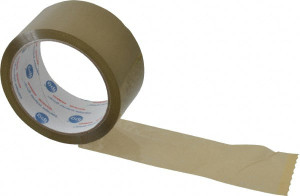 Intertape 2" x 55 Yd Natural (Color) Rubber Adhesive Sealing Tape Polypropylene Film Backing, 1.85 mil Thick, 27 Lb Tensile Strength, Series 7100 F5070 - 62473244