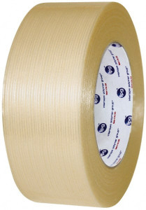 Intertape 3" x 60 Yd Clear Rubber Adhesive Packaging Tape Polyester Film Backing, 7.5 mil Thick, 333 Lb Tensile Strength, Series RG16 RG16..38 - 74405952
