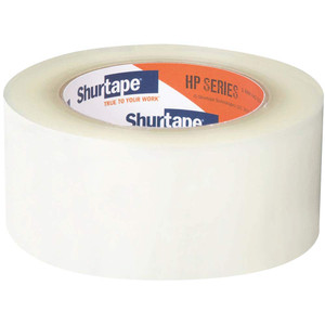 Shurtape HP 200 Production Grade Hot Melt Packaging Tape Clear, 1.8 mil, 48mm x 100m, 1 Case (36 Rolls) 207149 - 43394519