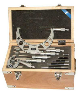 STM 0-6" X .0001" Outside Micrometer Set - 200-580