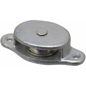 Value Collection Single Side Side Mount Guidance Pulley Sheave, 1-3/8 Inch Outside Diameter, Fibrous Rope, 5/16 Inch Diameter, 0.183 Inch to 0.194 Inch Mounting Hole Diameter Malleable Iron, Galvanized Finish 015-#1. - 67328609