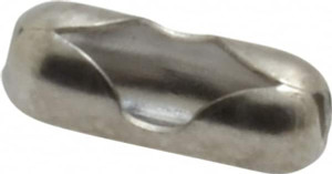 Made in USA 3/8 Inch Long Stainless Steel Splicing Link For Trade Size Number 3 Ball Chains 00344 - 01727148