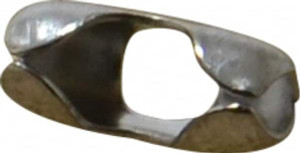 Made in USA 1/2 Inch Long Stainless Steel Splicing Link For Trade Size Numbers 6 and 8 Ball Chains 00372 - 01727163