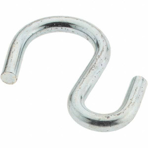 Value Collection Trade Size 11, Carbon Steel Bright Zinc S-Hook 70 Lb Capacity, 0.192" Wire, 1-3/4" OAL BD--2036-2 - 53615290