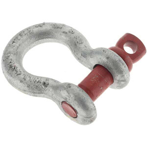 Value Collection 3/4" Nominal Chain Size, 4.75 Ton Steel Screw Anchor Shackle BD-50407 - 53593174