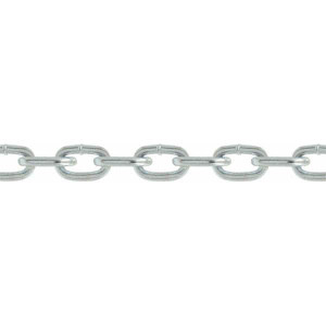 Value Collection #2/0 Welded Straight Link Machine Chain 545 Lb Capacity, Grade 20, Zinc Plated Finish WS-MH-CHN-119 - 66795196