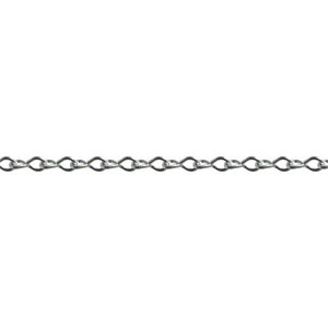 Value Collection 0.08" Diam Single Jack Chain 16 Lb Load Limit, #14, Zinc Plated Finish, 0.71" Inside Length WS-MH-CHN-088 - 66795550