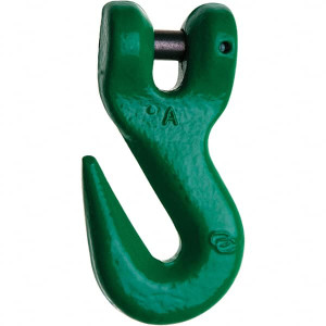 Campbell 9/32" Chain Diam, 100 Chain Grade Clevis Hook 4,300 Lb Capacity, 5/16" ID, 3/8" Pin Diam, 3/8" Hook Throat, 3-7/8" OAL, 2" Hook Width 5724415 - 99000796