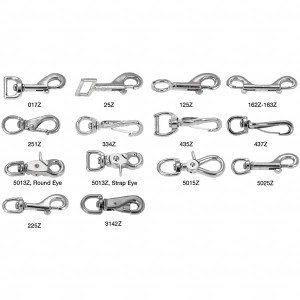 Campbell 3-1/2" Long Bolt Snap Nickel Plated with 3/8" Snap Opening T7615402 - 96311816