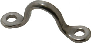 Ronstan 9/16" Rope Guide/Eye Strap 1-7/16" Between Centers, 316 Stainless Steel, Electropolished RF134 - 02066249